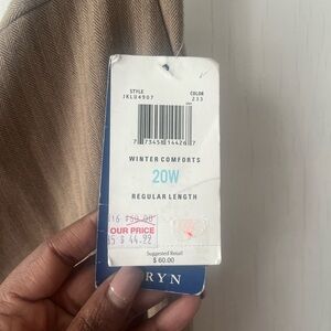 JH Collectibles Herringbone Brown Trousers